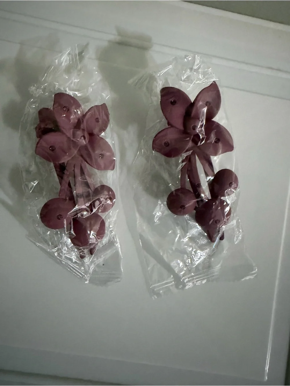 N/A pair burgundy
